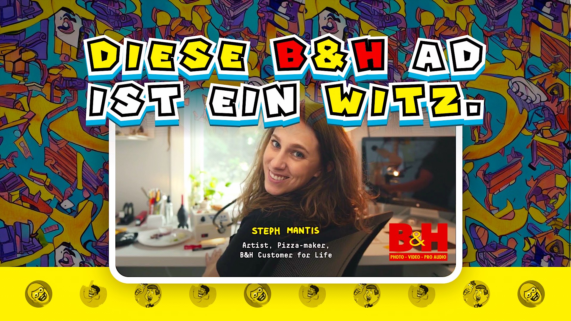 Diese „B&H Photo Video“-Ad ist ein Witz